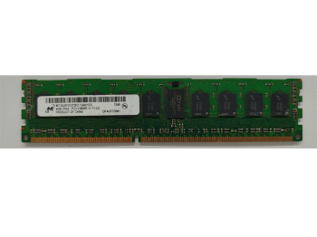 MT18JSF51272PZ-1G6K1FG Micron 4GB PC3-12800 DDR3-1600MHz ECC Registered CL11 240-Pin DIMM Single Rank Memory Module