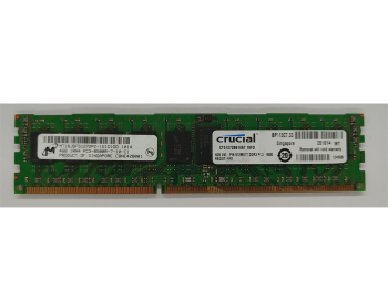 MT18JSF51272PZ-1G1D1DD Micron 4GB PC3-8500 DDR3-1066MHz ECC Registered CL7 240-Pin DIMM Single Rank Memory Module