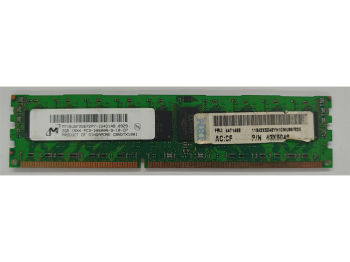 MT18JSF25672PY-1G4D1AB Micron 2GB PC3-10600 DDR3-1333MHz ECC Registered CL9 240-Pin DIMM Single Rank Memory Module