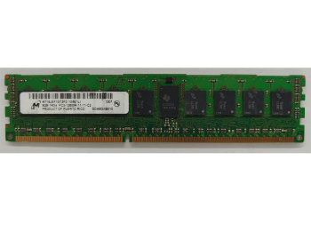 MT18JSF1G72PZ-1G6E1LI Micron 8GB PC3-12800 DDR3-1600MHz ECC Registered CL11 240-Pin DIMM Single Rank Memory Module