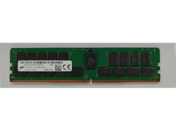 MTA36ASF4G72PZ-2G6E1QI Micron 32GB PC4-21300 DDR4-2666MHz Registered ECC CL19 288-Pin DIMM 1.2V Dual Rank Memory Module