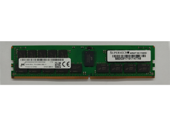 MTA36ASF4G72PZ-2G6H1RQK Micron 32GB PC4-21300 DDR4-2666MHz Registered ECC CL19 288-Pin DIMM 1.2V Dual Rank Memory Module