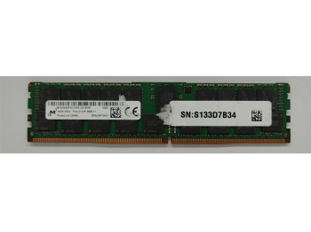 MTA36ASF2G72PZ-2G1B1RI Micron 16GB PC4-17000 DDR4-2133MHz Registered ECC CL15 288-Pin DIMM 1.2V Dual Rank Memory Module