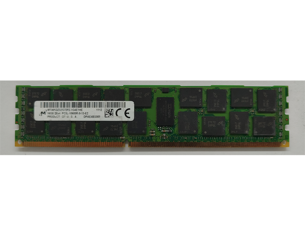 MT36KDZS2G72PZ-1G4E1HE Micron 16GB PC3-10600 DDR3-1333MHz ECC Registered CL9 240-Pin DIMM 1.35V