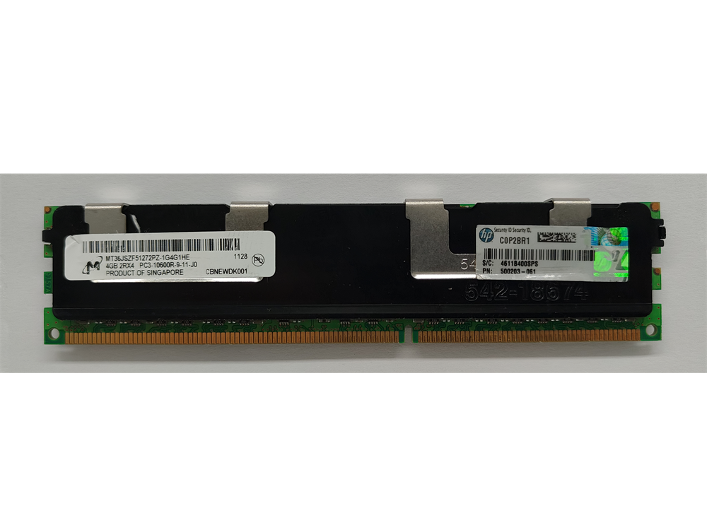 MT36JSZF51272PZ-1G4G1HE Micron 4GB PC3-10600 DDR3-1333MHz ECC Registered CL9 240-Pin DIMM Dual Rank Memory Module