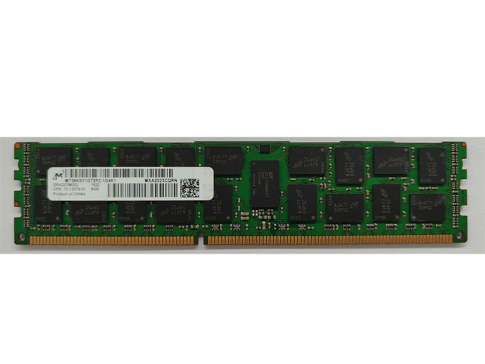MT36KSF1G72PZ-1G4K1 Micron 8GB DDR3 Registered ECC PC3-10600 1333Mhz 2Rx4 Memory