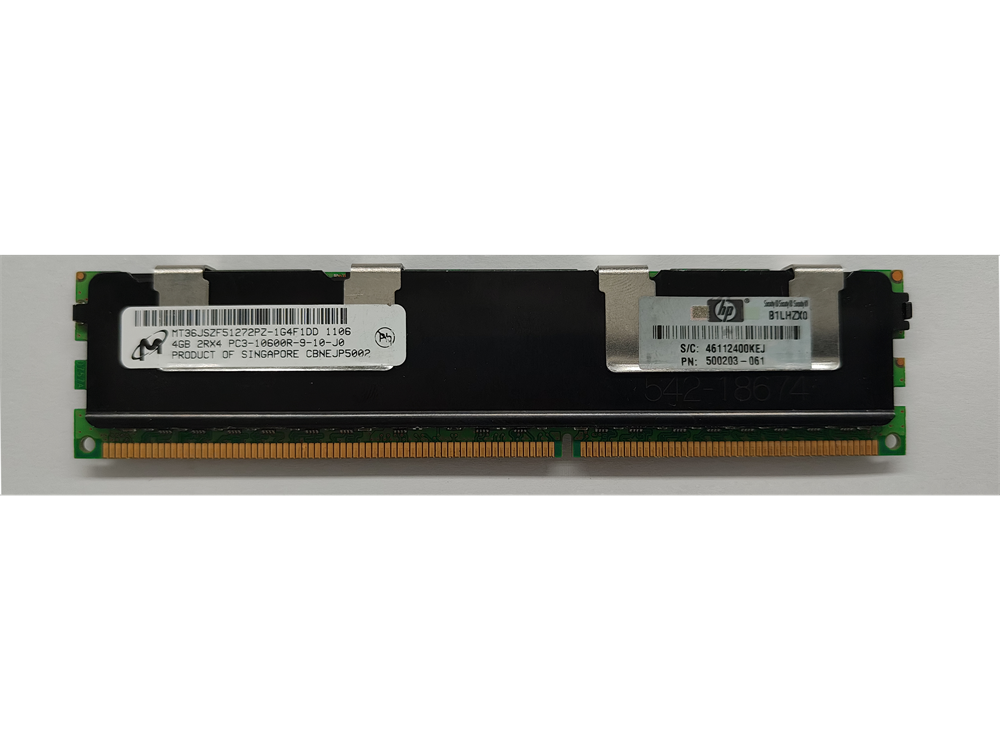 MT36JSZF51272PZ-1G4F1DD Micron 4GB DDR3 Registered ECC PC3-10600 1333Mhz 2Rx4 Memory