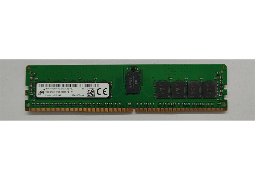 MTA18ASF1G72PDZ-2G3B1QG Micron 8GB PC4-19200 DDR4-2400MHz Registered ECC CL17 288-Pin DIMM 1.2V Dual Rank Memory Module