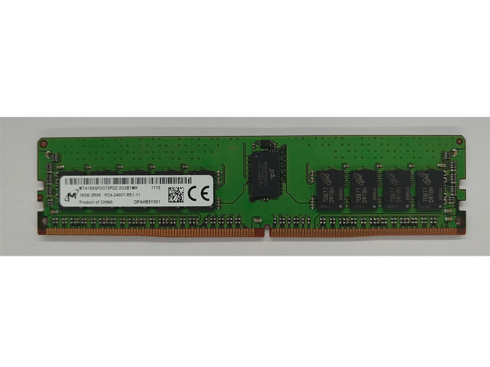 MTA18ASF2G72PDZ-2G3B1MK Micron 16GB PC4-19200 DDR4-2400MHz Registered ECC CL17 288-Pin DIMM 1.2V Dual Rank Memory Module