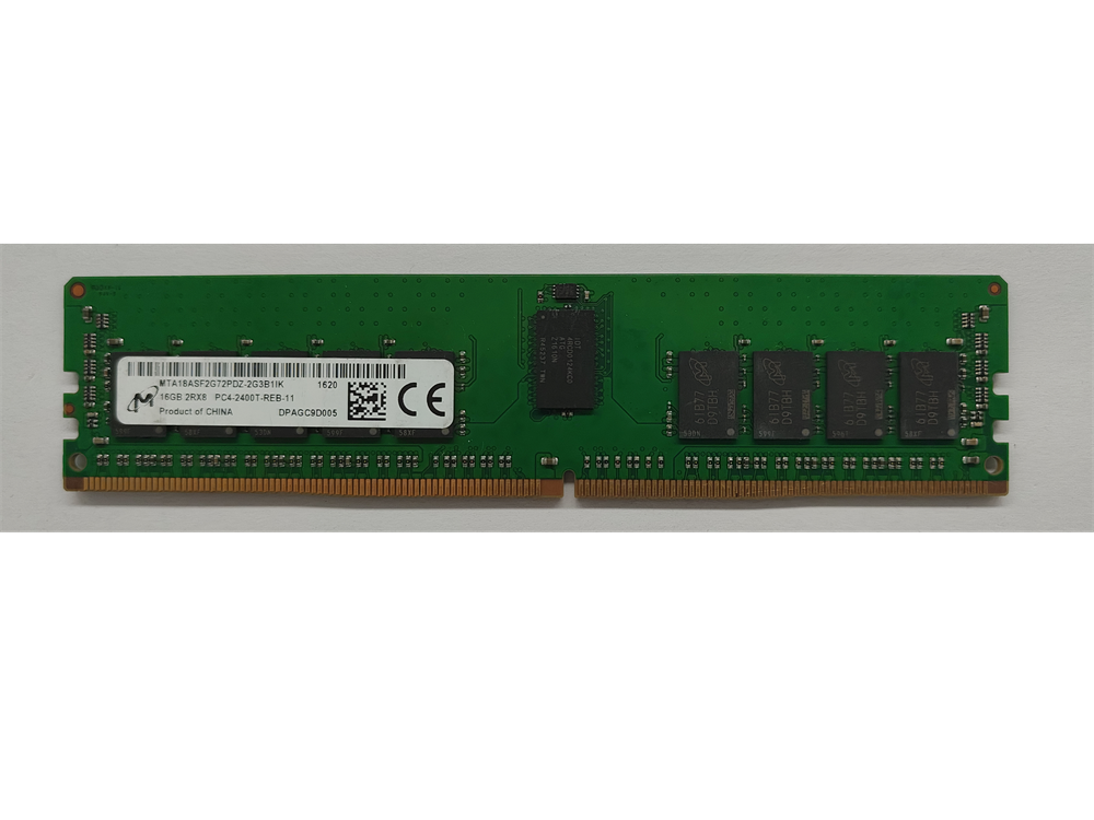MTA18ASF2G72PDZ-2G3B1IK Micron 16GB PC4-19200 DDR4-2400MHz Registered ECC CL17 288-Pin DIMM 1.2V Dual Rank Memory Module