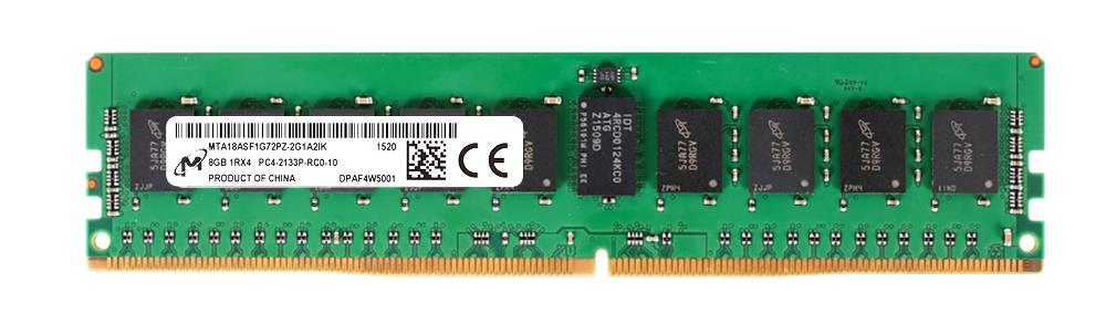 MTA18ASF1G72PZ-2G1A2IK Micron 8GB PC4-17000 DDR4-2133MHz Registered ECC CL15 288-Pin DIMM 1.2V Single Rank Memory Module