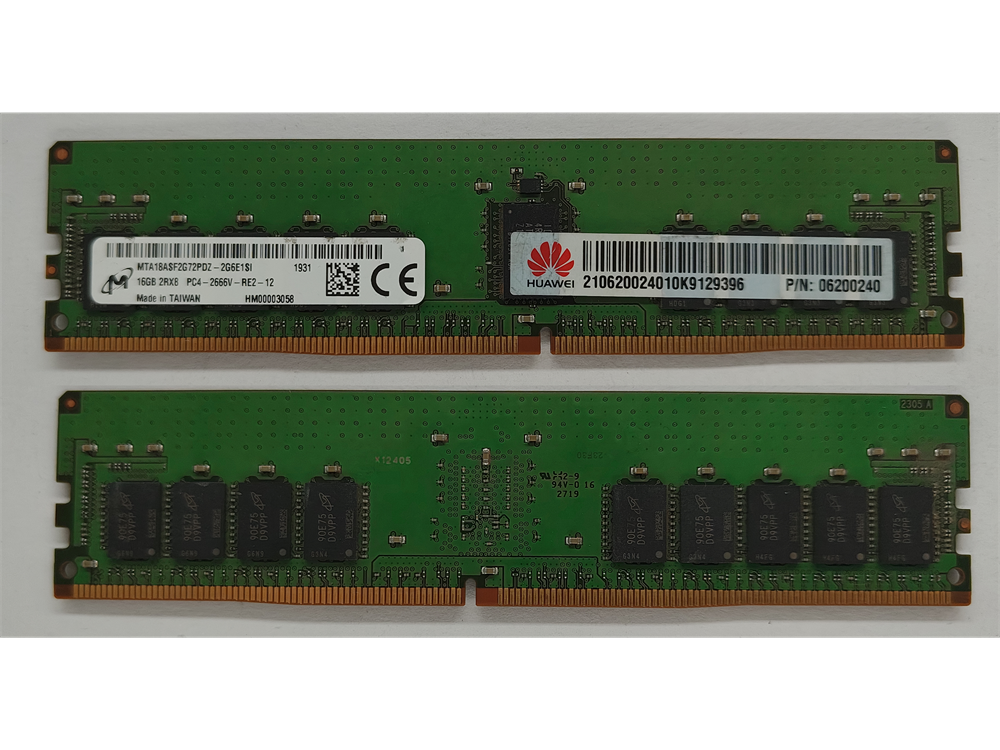 MTA18ASF2G72PDZ-2G6E1SI Micron 16GB PC4-21300 DDR4-2666MHz Registered ECC CL19 288-Pin DIMM 1.2V Dual Rank Memory Module