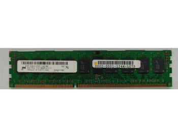 MT18JSF51272PZ-1G4D1BG Micron 4GB PC3-10600 DDR3-1333MHz ECC Registered CL9 240-Pin DIMM Single Rank Memory Module