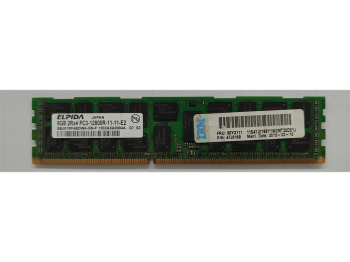 EBJ81RF4BDWA-GN-F Elpida 8GB PC3-12800 DDR3-1600MHz ECC Registered CL11 240-Pin DIMM Dual Rank Memory Module