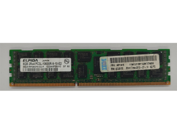 EBJ81RF4ECFA-DJ-F Elpida 8GB PC3-10600 DDR3-1333MHz ECC Registered CL9 240-Pin DIMM 1.35V