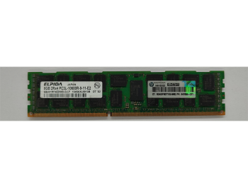 EBJ81RF4EDWD-DJ-F Elpida 8GB PC3-10600 DDR3-1333MHz ECC Registered CL9 240-Pin DIMM 1.35V 