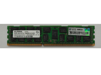 EBJ81RF4ECFD-DJ-F Elpida 8GB PC3-10600 DDR3-1333MHz ECC Registered CL9 240-Pin DIMM 1.35V