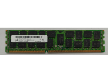 MT36JSF1G72PZ-1G9K1KF Micron 8GB PC3-14900 DDR3-1866MHz ECC Registered CL13 240-Pin DIMM Dual Rank Memory Module