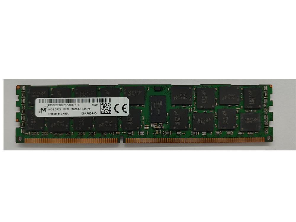 MT36KSF2G72PZ-1G6E1HE Micron 16GB PC3-12800 DDR3-1600MHz ECC Registered CL11 240-Pin DIMM 1.35V 