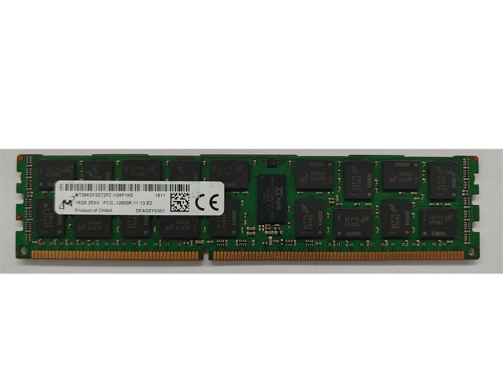 MT36KSF2G72PZ-1G6P1KE Micron 16GB PC3-12800 DDR3-1600MHz ECC Registered CL11 240-Pin DIMM 1.35V
