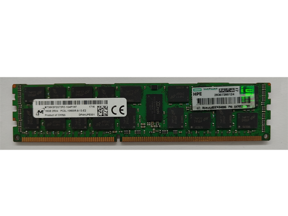 MT36KSF2G72PZ-1G4P1KF Micron 16GB PC3-10600 DDR3-1333MHz ECC Registered CL9 240-Pin DIMM 1.35v  